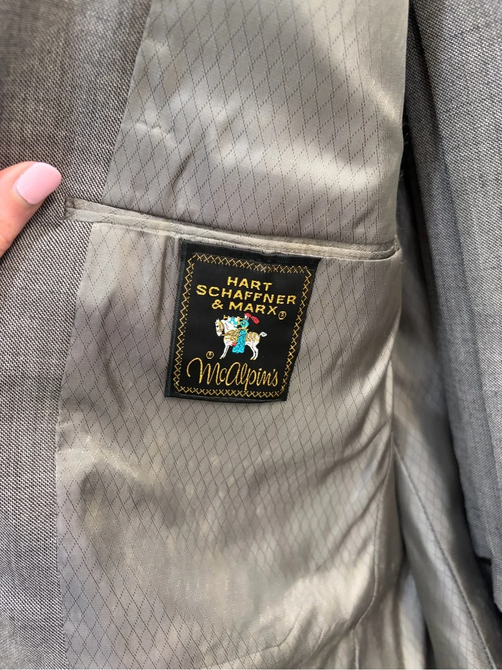 Hart Schaffner Marx Suit